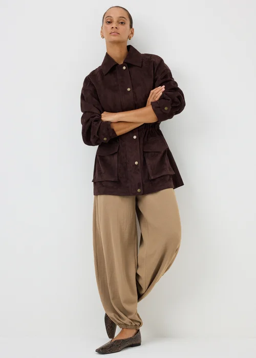 Camel Balloon Trousers - 10 Image 1