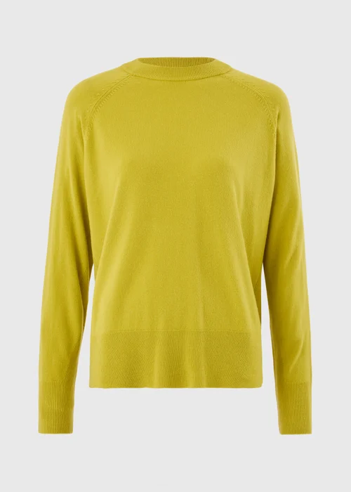 Chartreuse Soft Touch Crew Neck Jumper - 8 Image 5