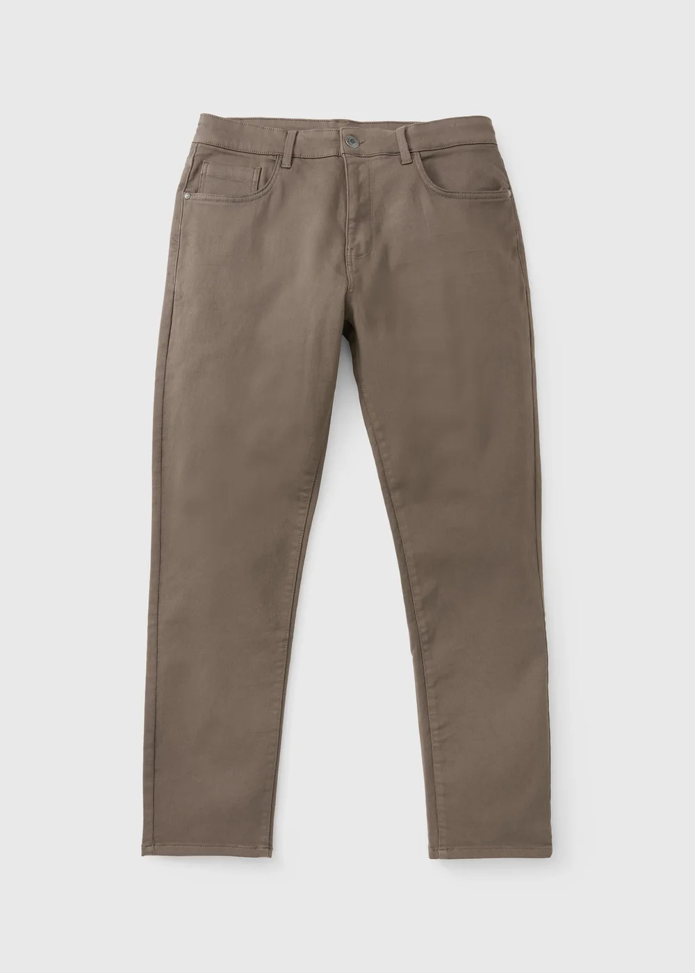 Brown 5 Pocket Trousers - 34 R Image 4