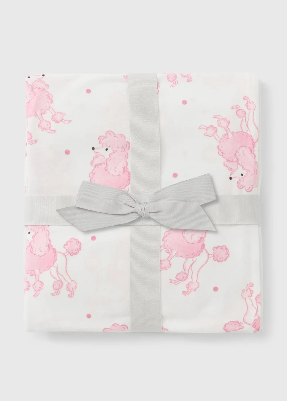 Cream Poodle Cuffed Pyjama Set - M Image 1