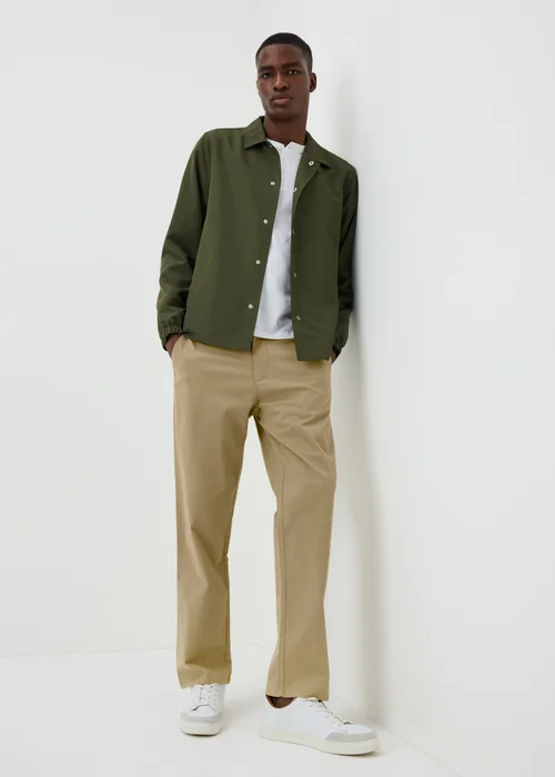 Tan Straight Leg Chinos - 30 R Image 1