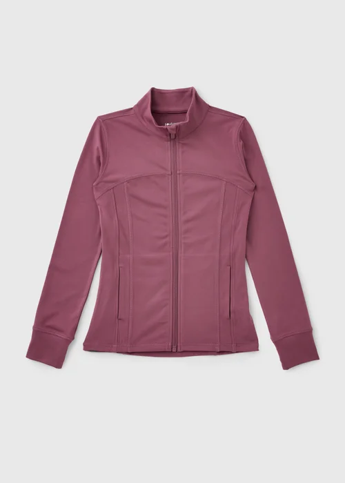 Souluxe Girls Berry Zip Sports Jacket (7-15yrs) - 9 Yrs Image 1