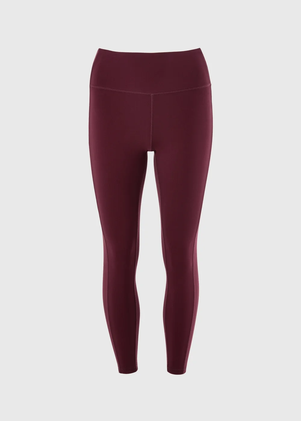 Souluxe Burgundy Long Length Gym Leggings - 8 Image 4