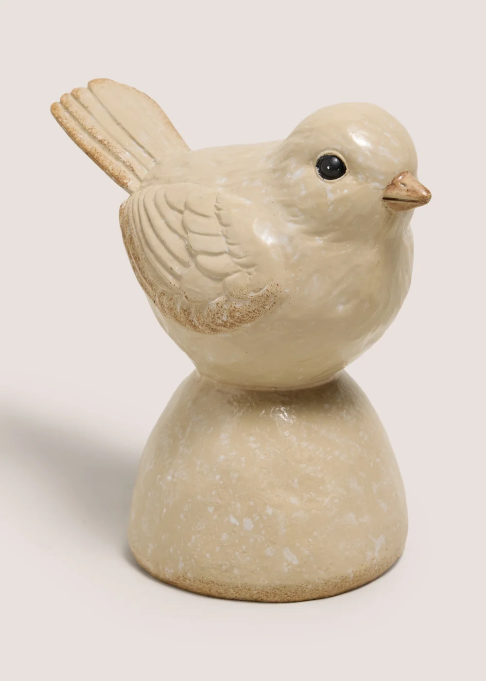 Beige Bird Ornament Image 1