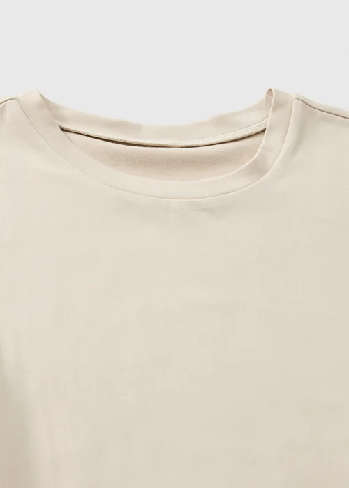Souluxe Girls Cream Soft Touch T-Shirt (7-15yrs) - 7 Yrs Image 2