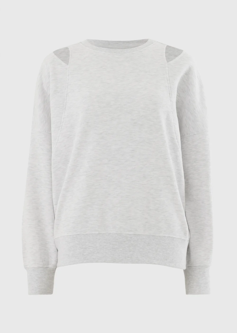 Souluxe Grey Cut Out Sweatshirt - M Image 4