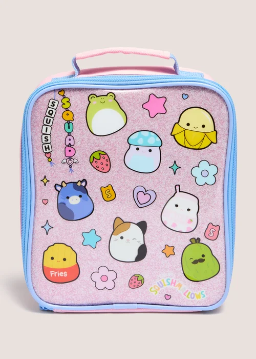 Polar Gear Squishmellows Pink Lunch Bag & Snack Box Image 1
