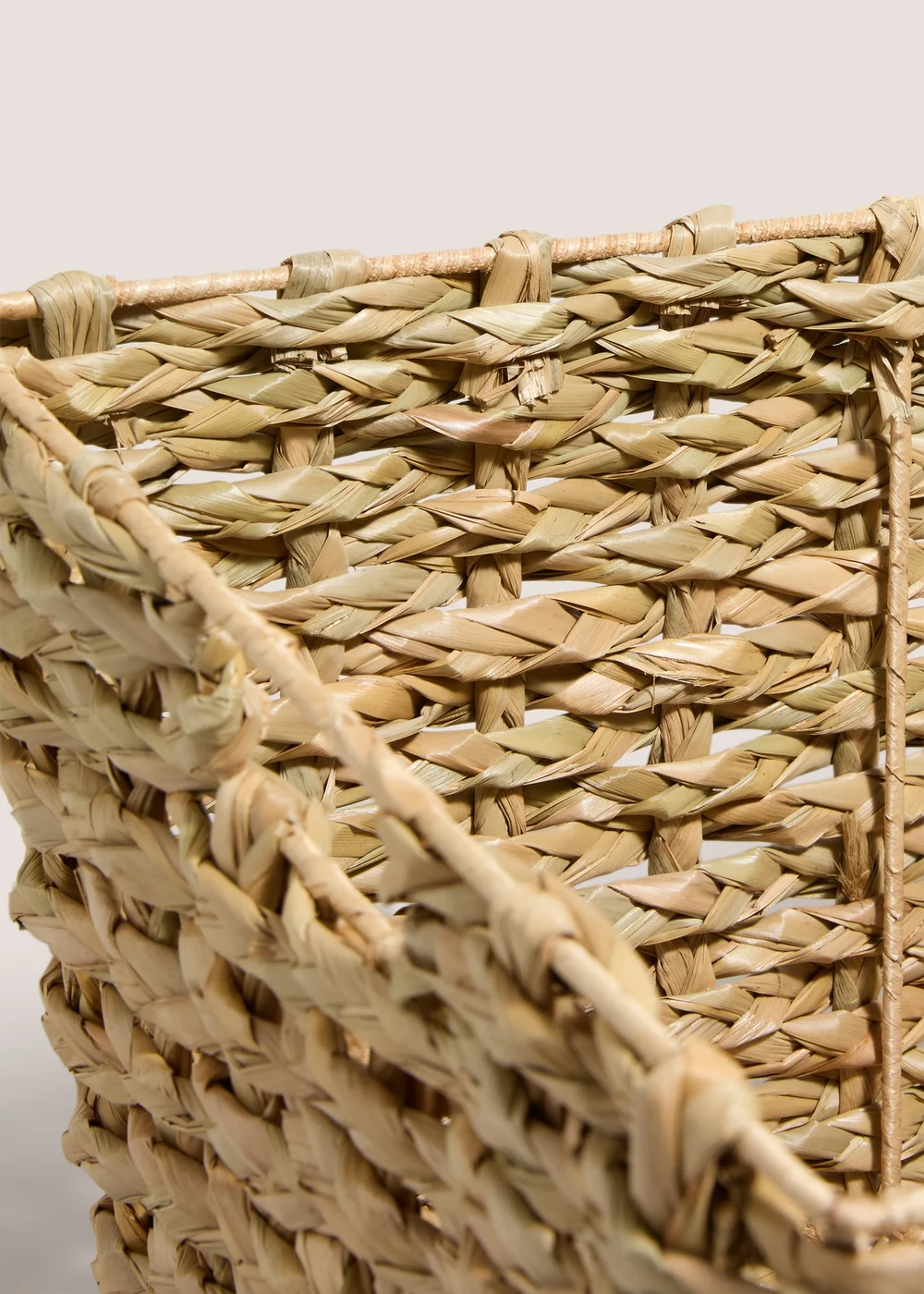Natural Woven Chunky Basket Image 2
