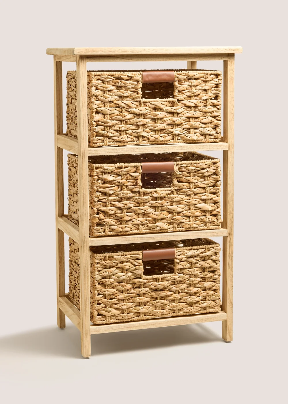 Natural Woven Chunky Drawers Image 1