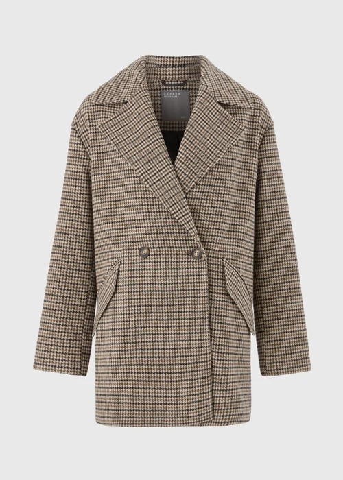 Brown Check Overcoat - 8 Image 4