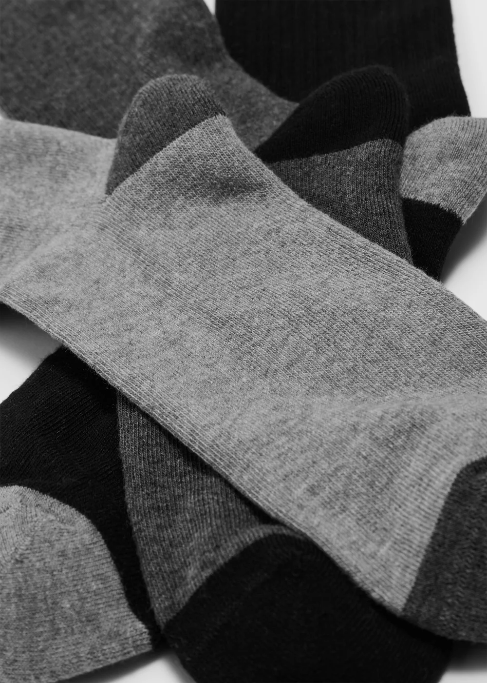 3 Pack Comfort Mono Socks - 6-8.5 Image 2