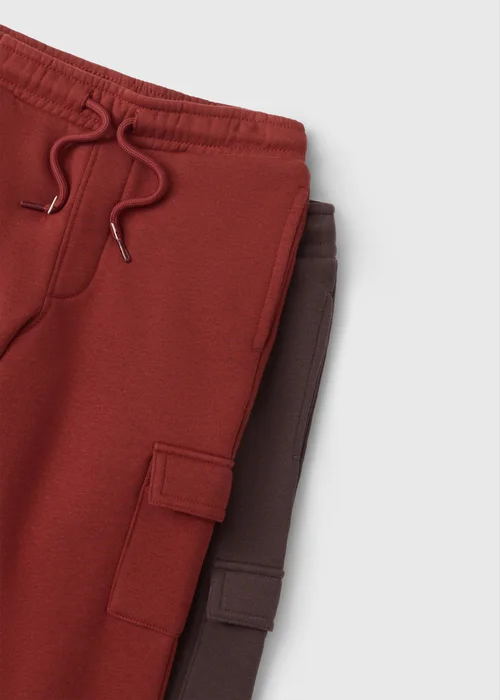 2 Pack Boys Cargo Joggers (1-8 Yrs) - 1-1.5 Yrs Image 2