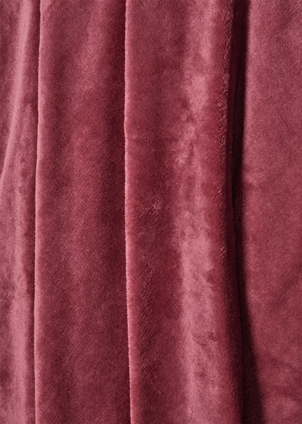 Plum Large Fleece Throw Image 2