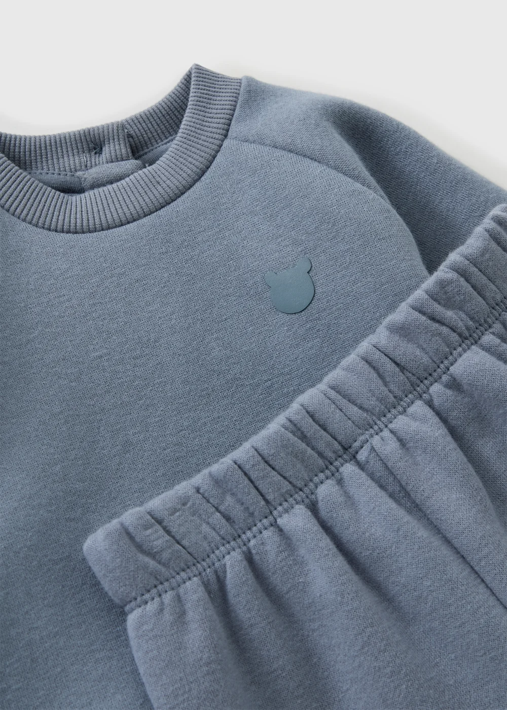 Baby Blue Sweatshirt & Jogging Bottoms Set (0-23mths) - Up to 1 Month Image 2