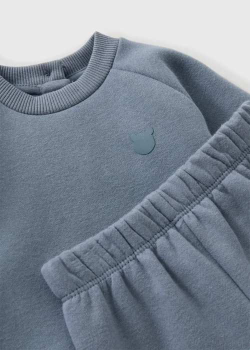 Baby Blue Sweatshirt & Jogging Bottoms Set (0-23mths) - Up to 1 Month Image 2