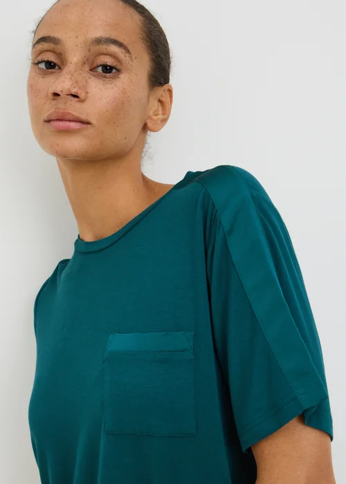 Teal Pyjama Top - XS Image 2