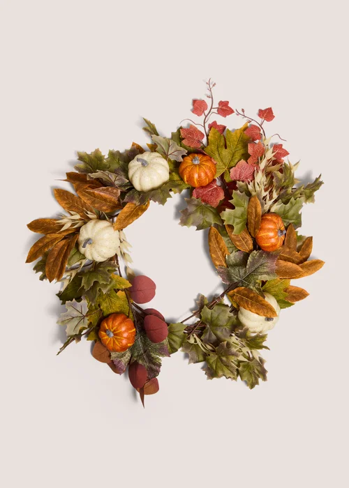 Orange Pumpkin Garland Image 1