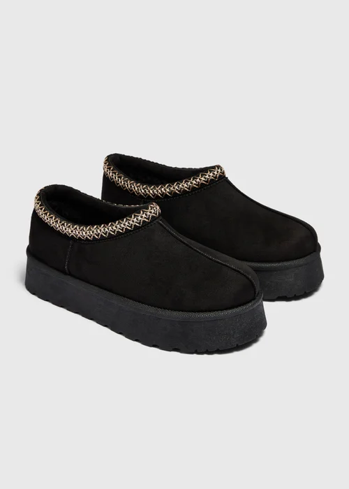 Black Mule Snug Boots - 3 Image 1