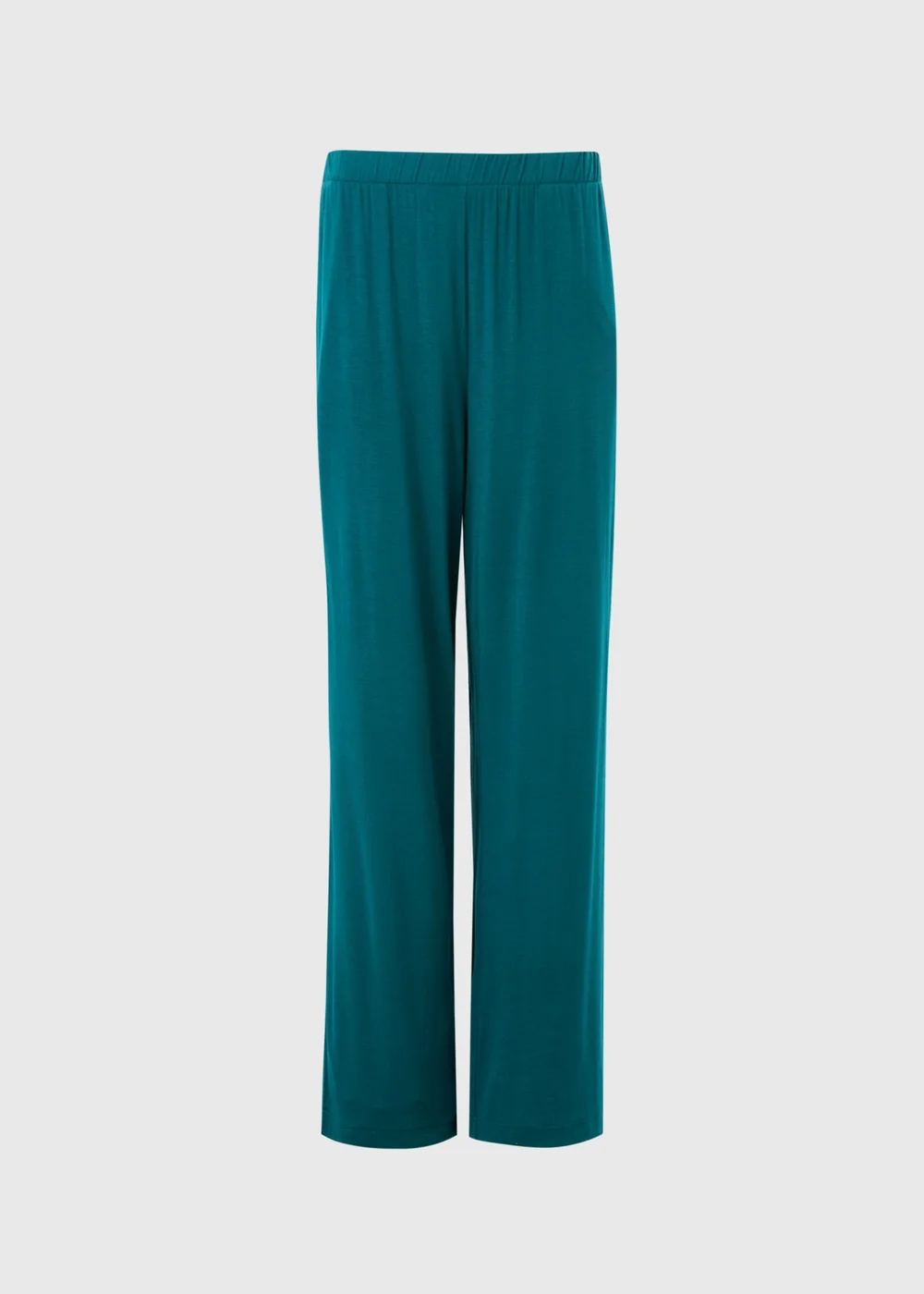Teal Wide Leg Pyjama Bottoms - XS Image 1