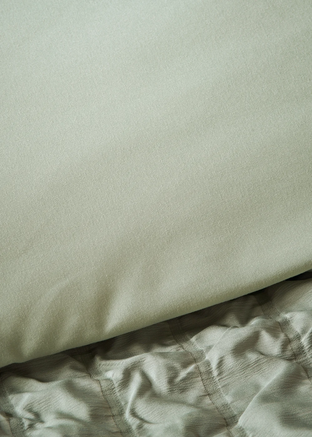 Green Seersucker Duvet Set - Single Image 3