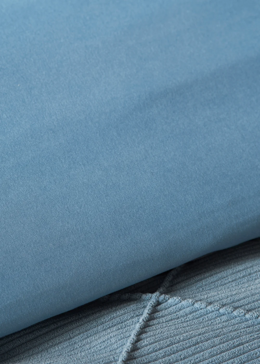 Teal Corduroy Duvet Set - Double Image 3