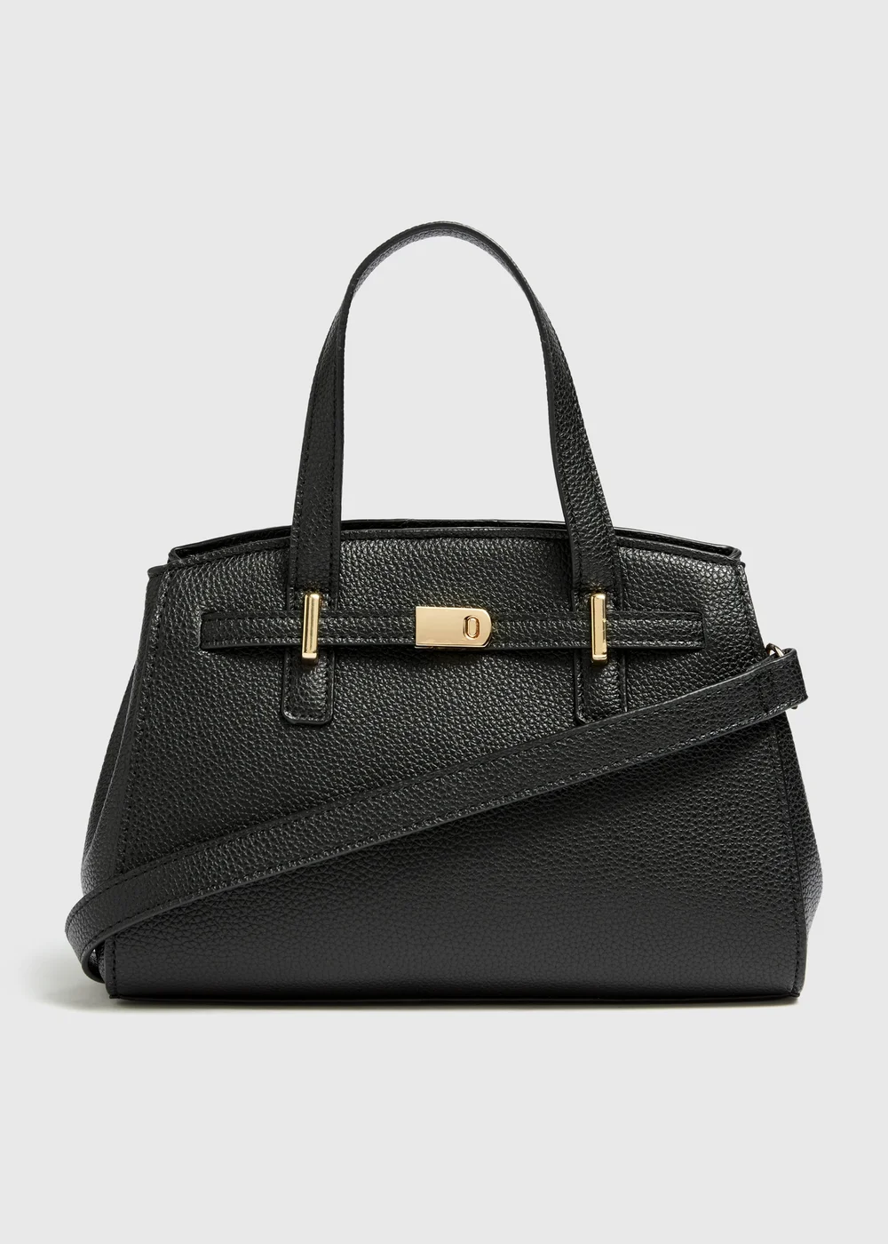 Black Mini Tote Bag - One Size Image 1