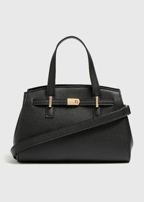 Black Mini Tote Bag - One Size Image 1