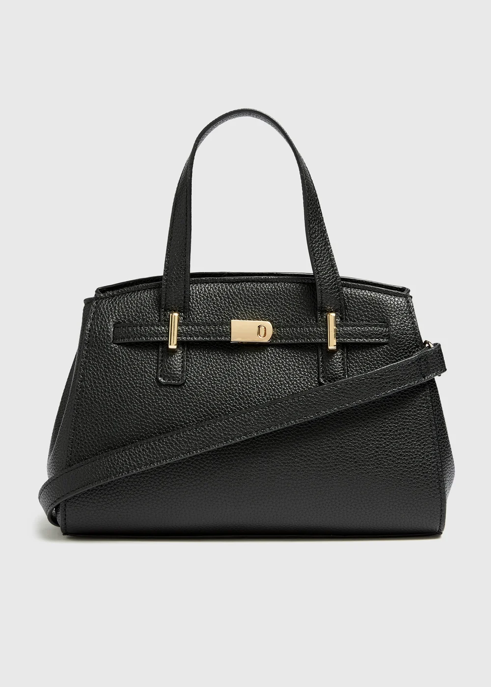 Black Mini Tote Bag - One Size Image 3