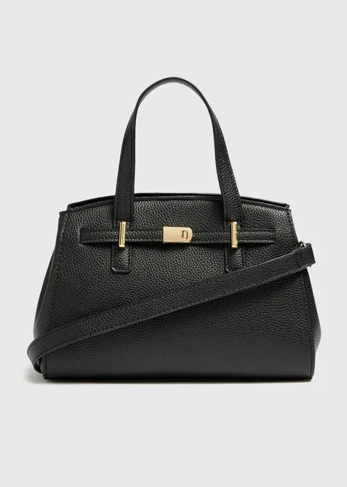 Black Mini Tote Bag - One Size Image 3