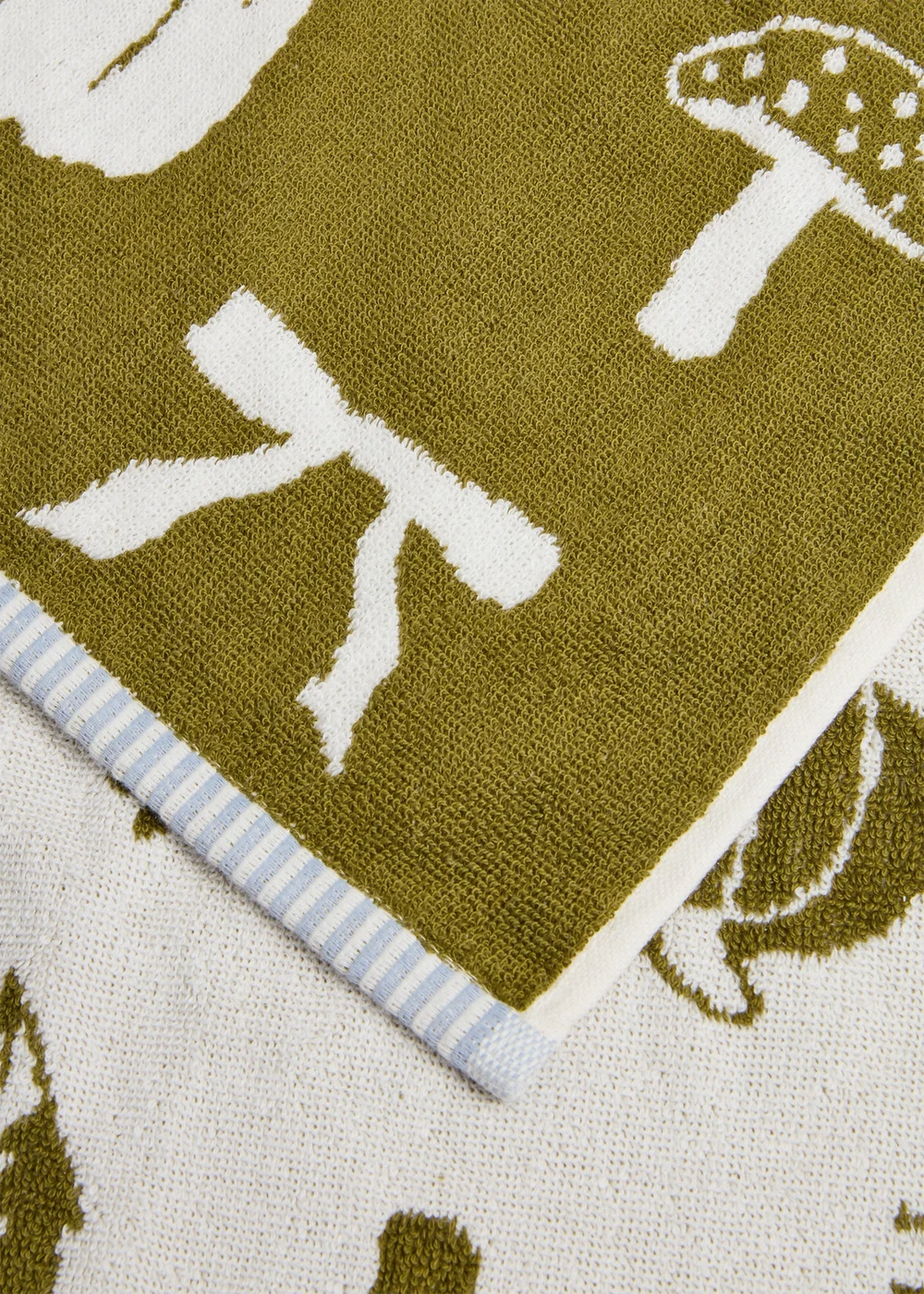 Green Pumpkin Jacquard Hand Towel - Hand Towel Image 3