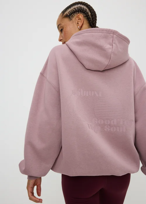 Souluxe Mauve Hoodie - XS Image 2