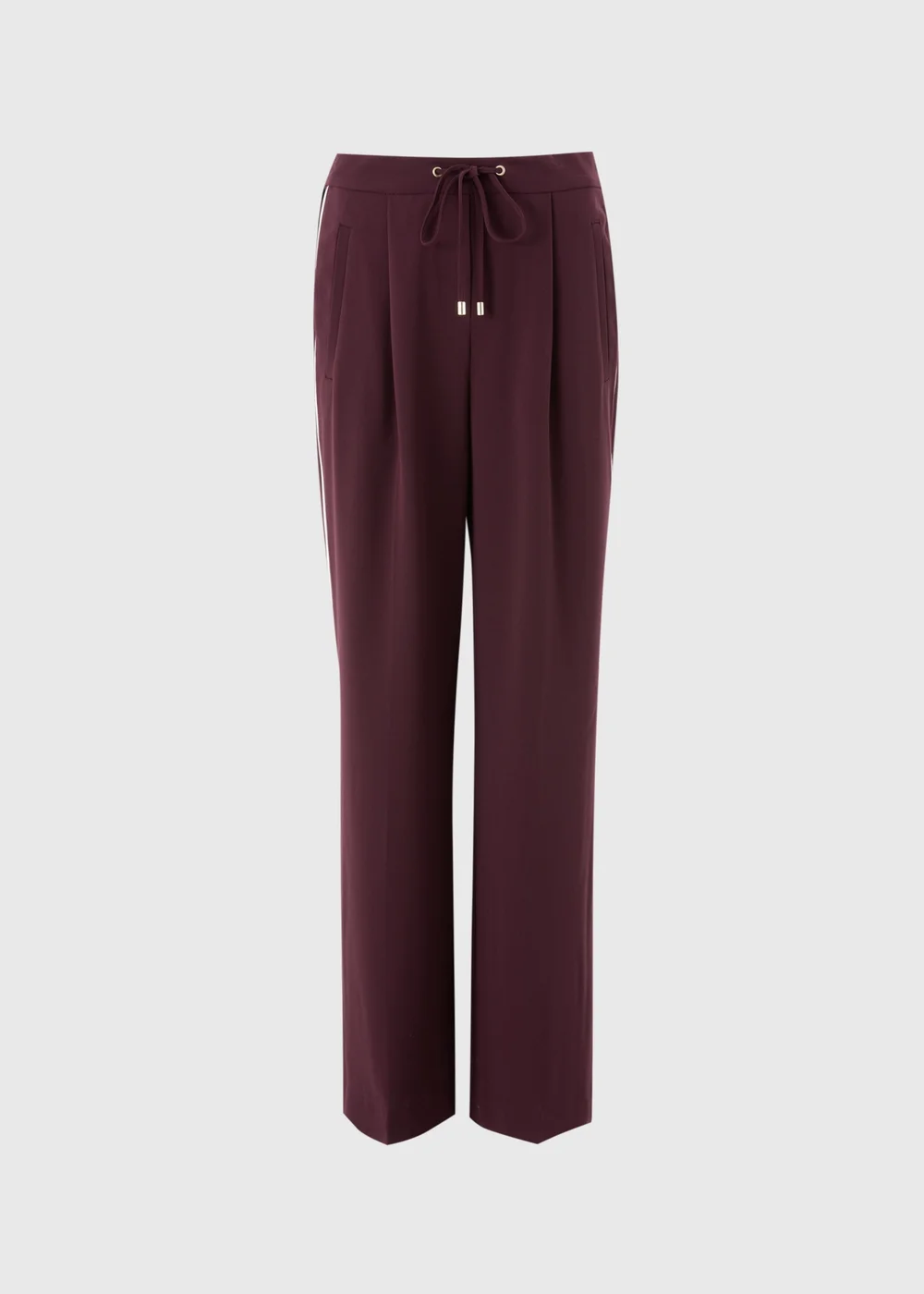 Grape Side Stripe Trousers - 8/L29 Image 1