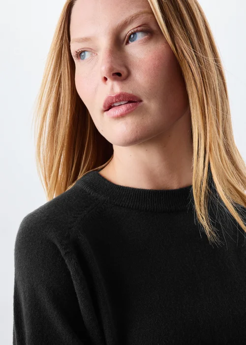 Black Crew Neck Jumper - 8 Image 2