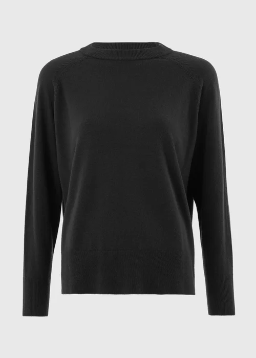 Black Crew Neck Jumper - 8 Image 3