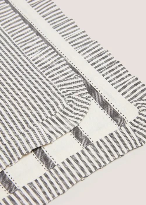 2 Pack Monochrome Striped Placemats Image 2