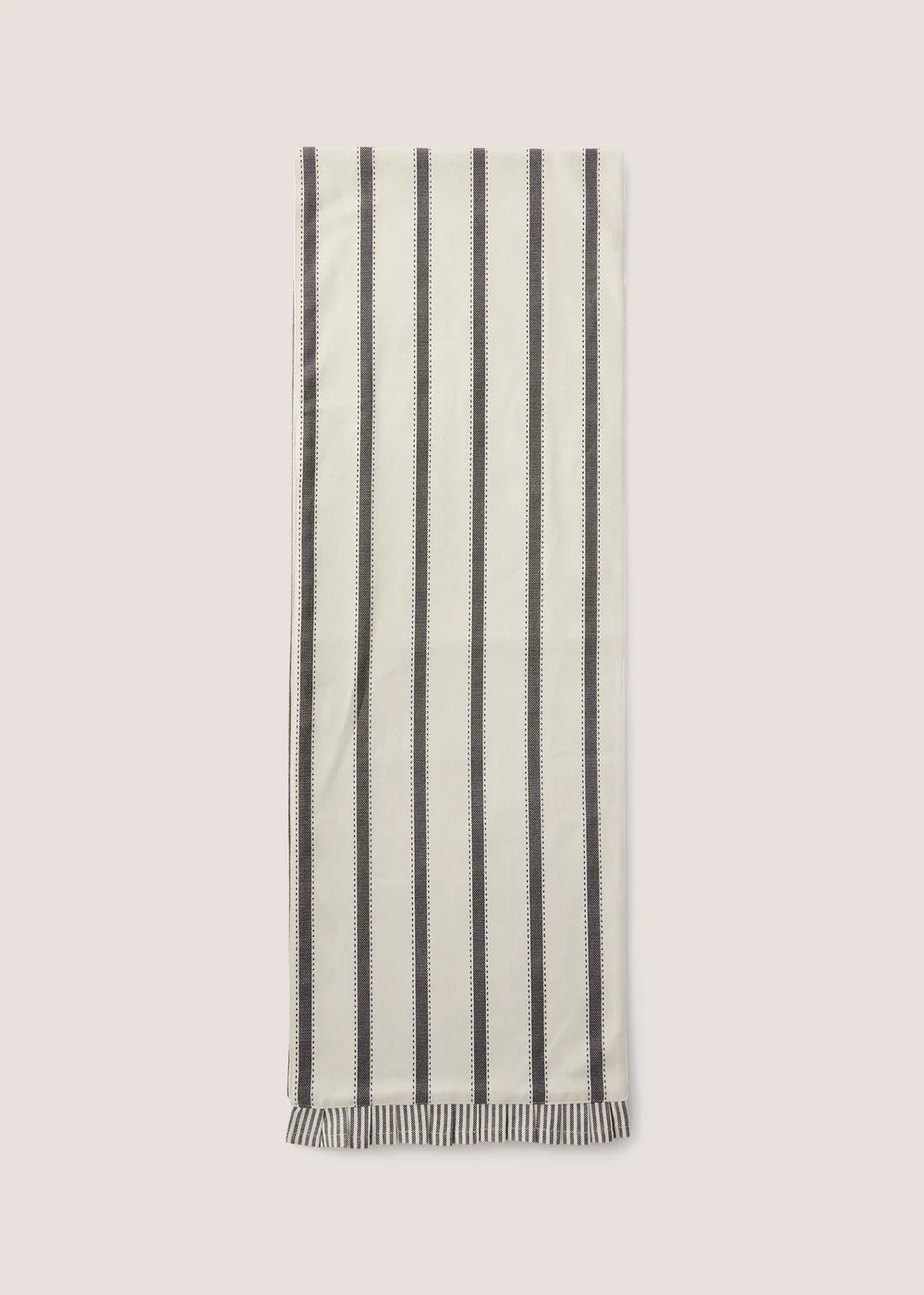 Monochrome Striped Table Runner Image 1