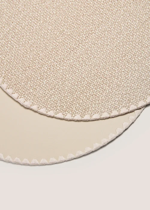 2 Pack Cream Placemats Image 2