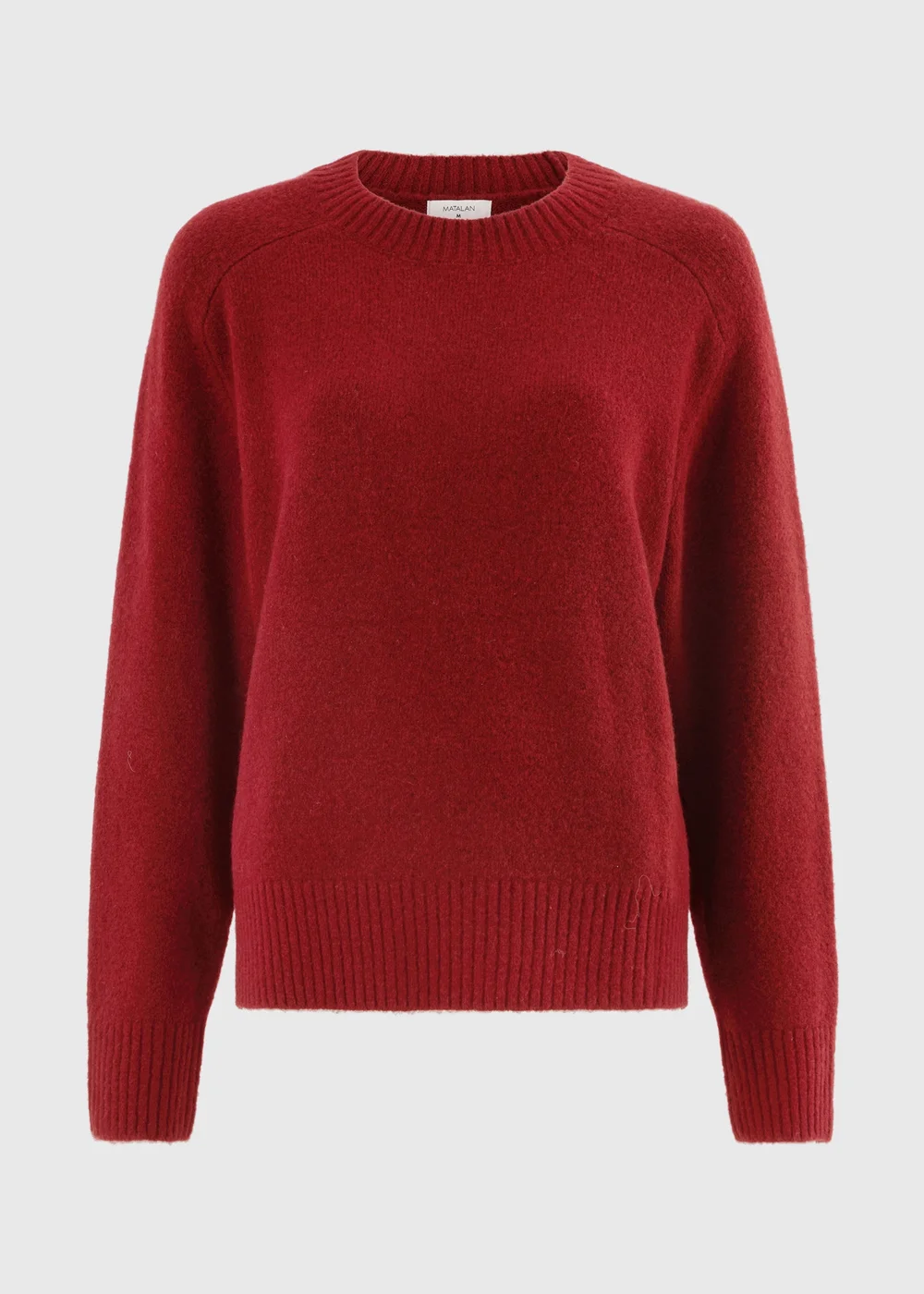 Burnt Red Crew Neck Jumper - XS Image 5