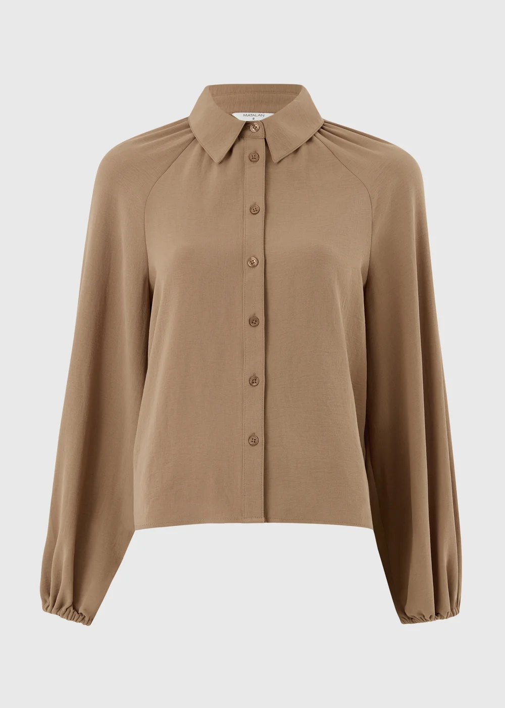 Camel Co Ord Shirt - 16 Image 1