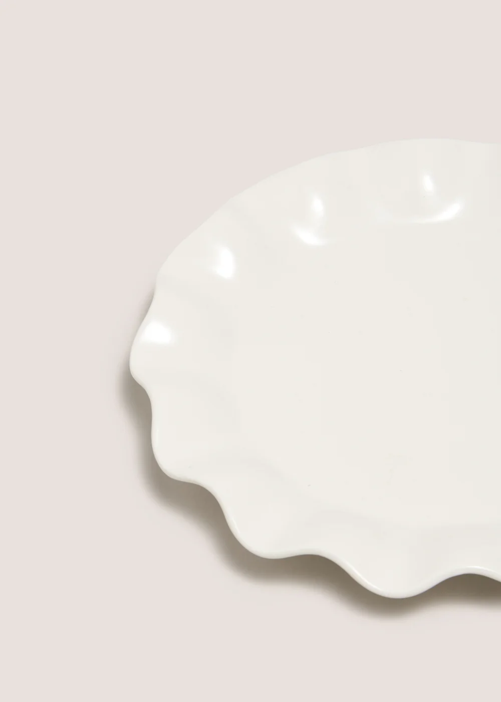 White Wave Side Plate Image 2