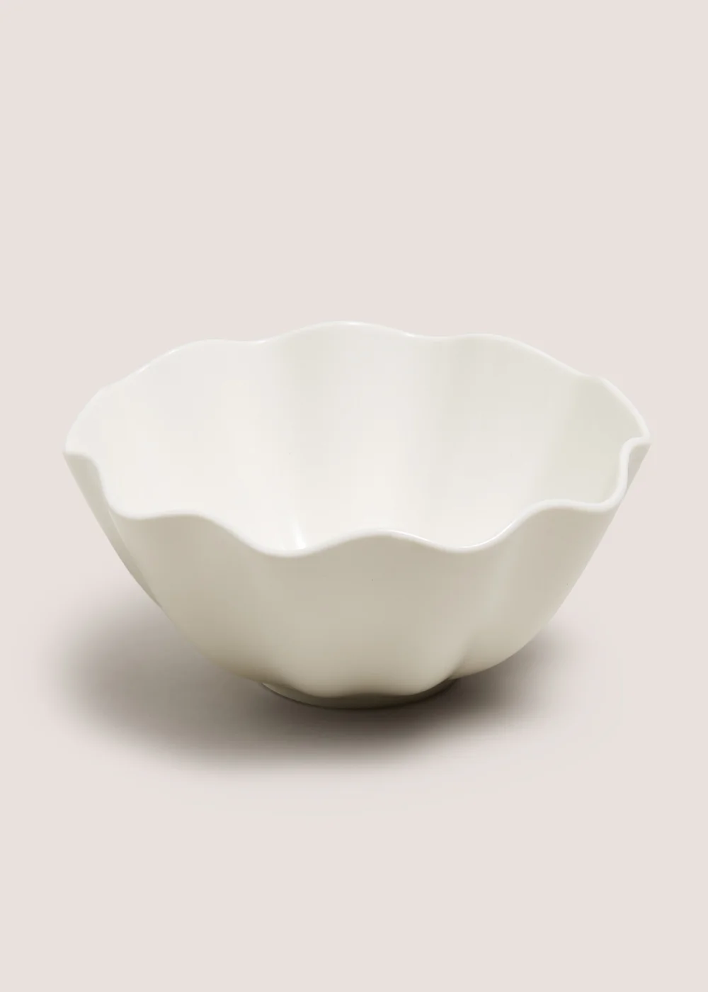 White Wave Bowl Image 1