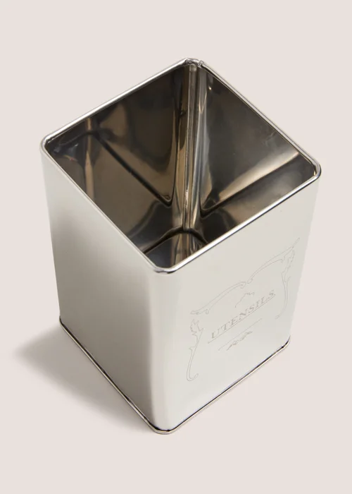 Chrome Utensils Pot Image 2