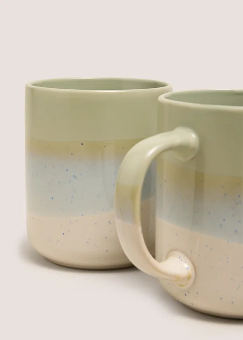 2 Pack Green Reactive Mugs Image 2