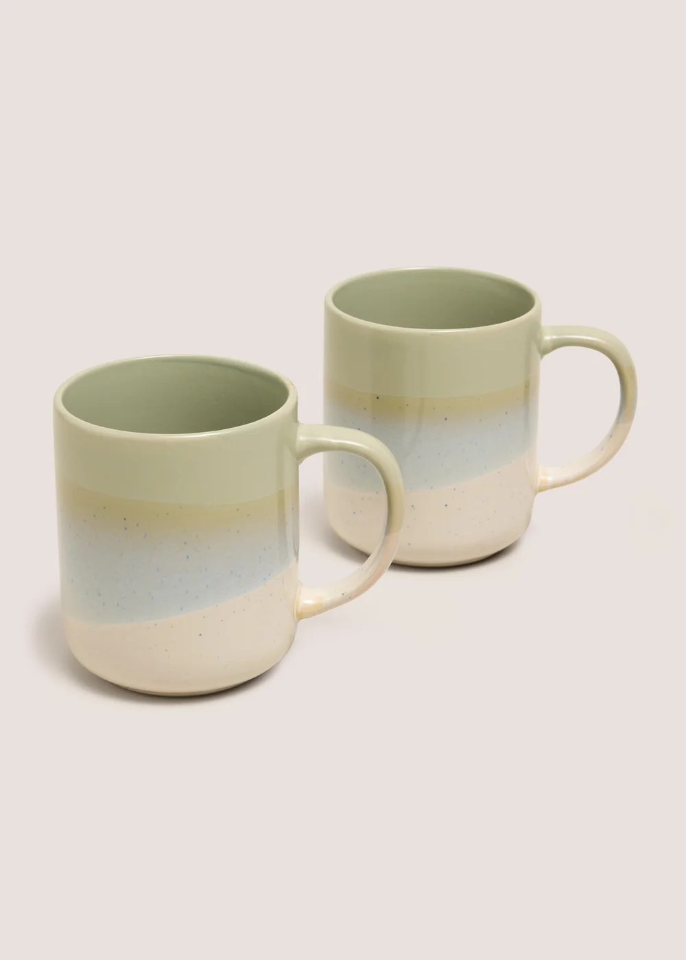 2 Pack Green Reactive Mugs Image 1