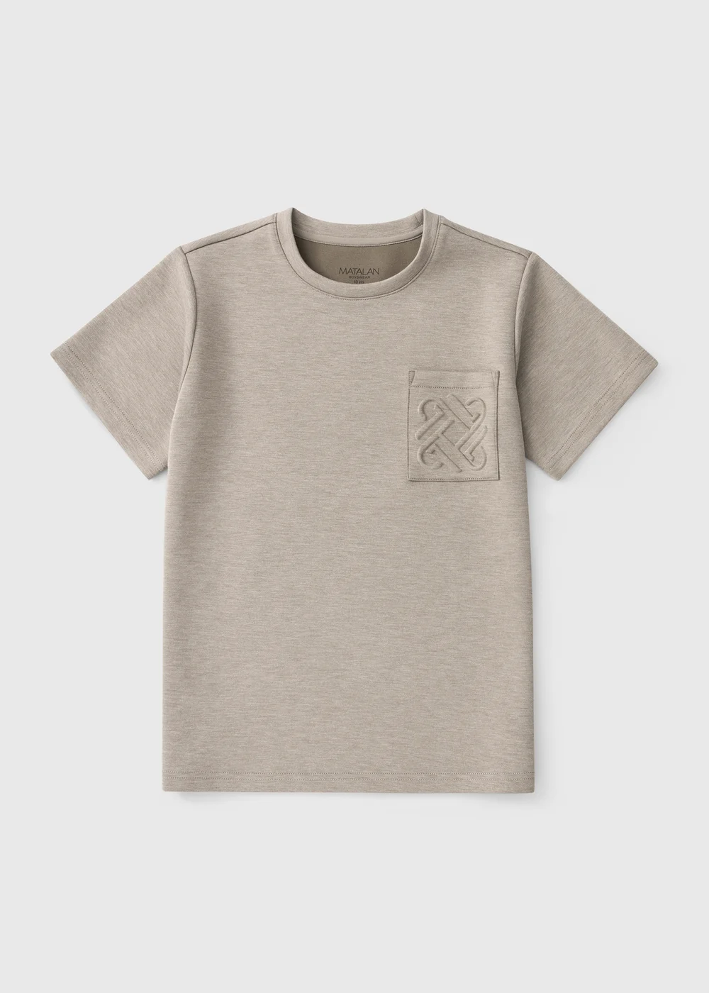 Boys Stone Embossed Pocket T-Shirt (7-15 Yrs) - 8 Yrs Image 1
