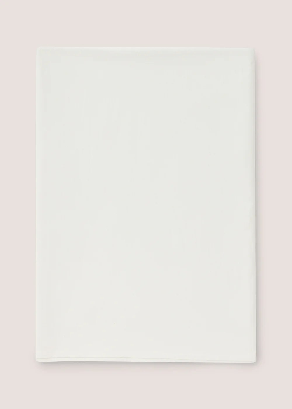 White Textured Table Cloth Image 1