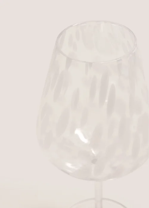 2 Pack Confetti Wine Glasses Image 2