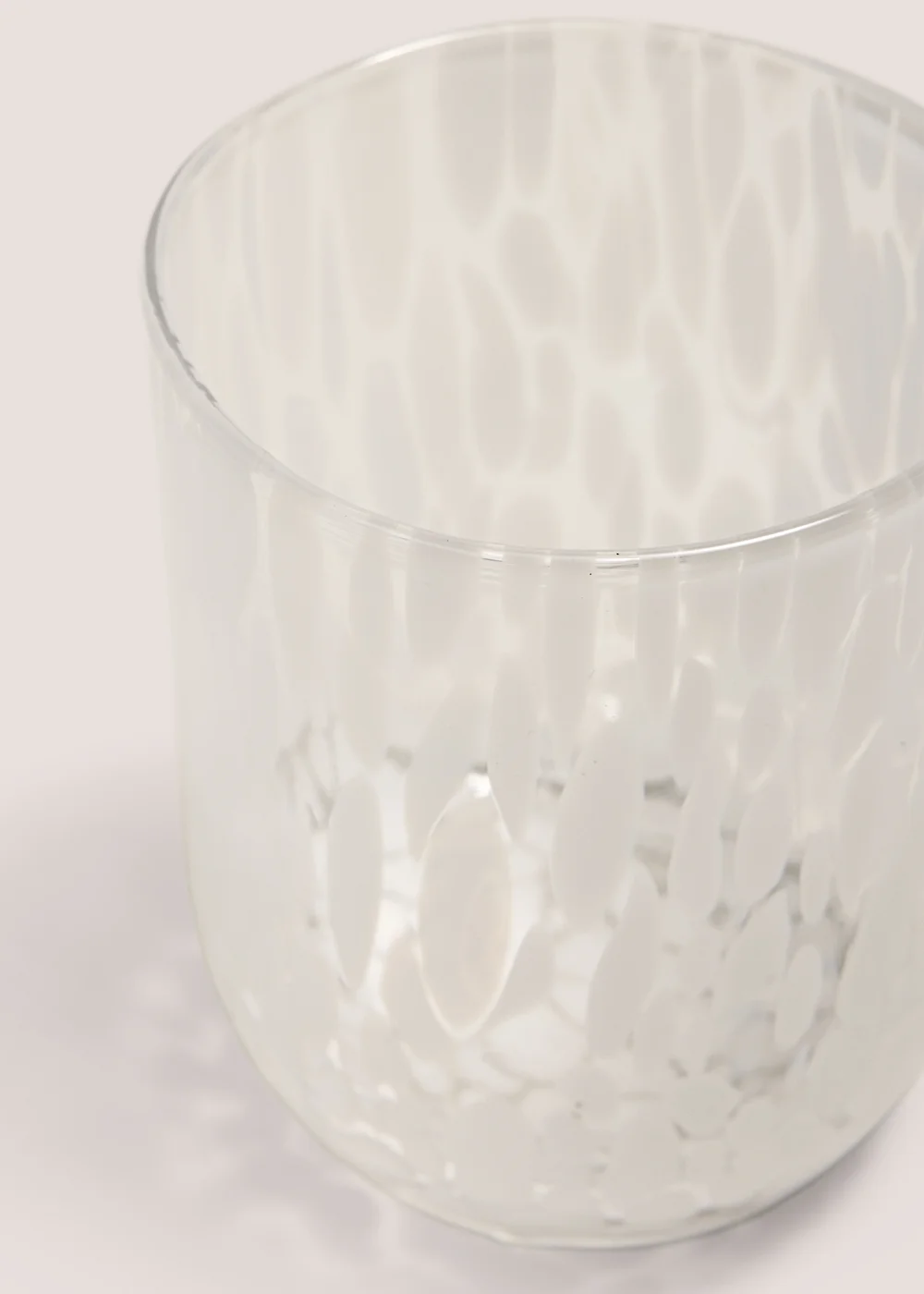 2 Pack White Confetti Tumblers Image 2