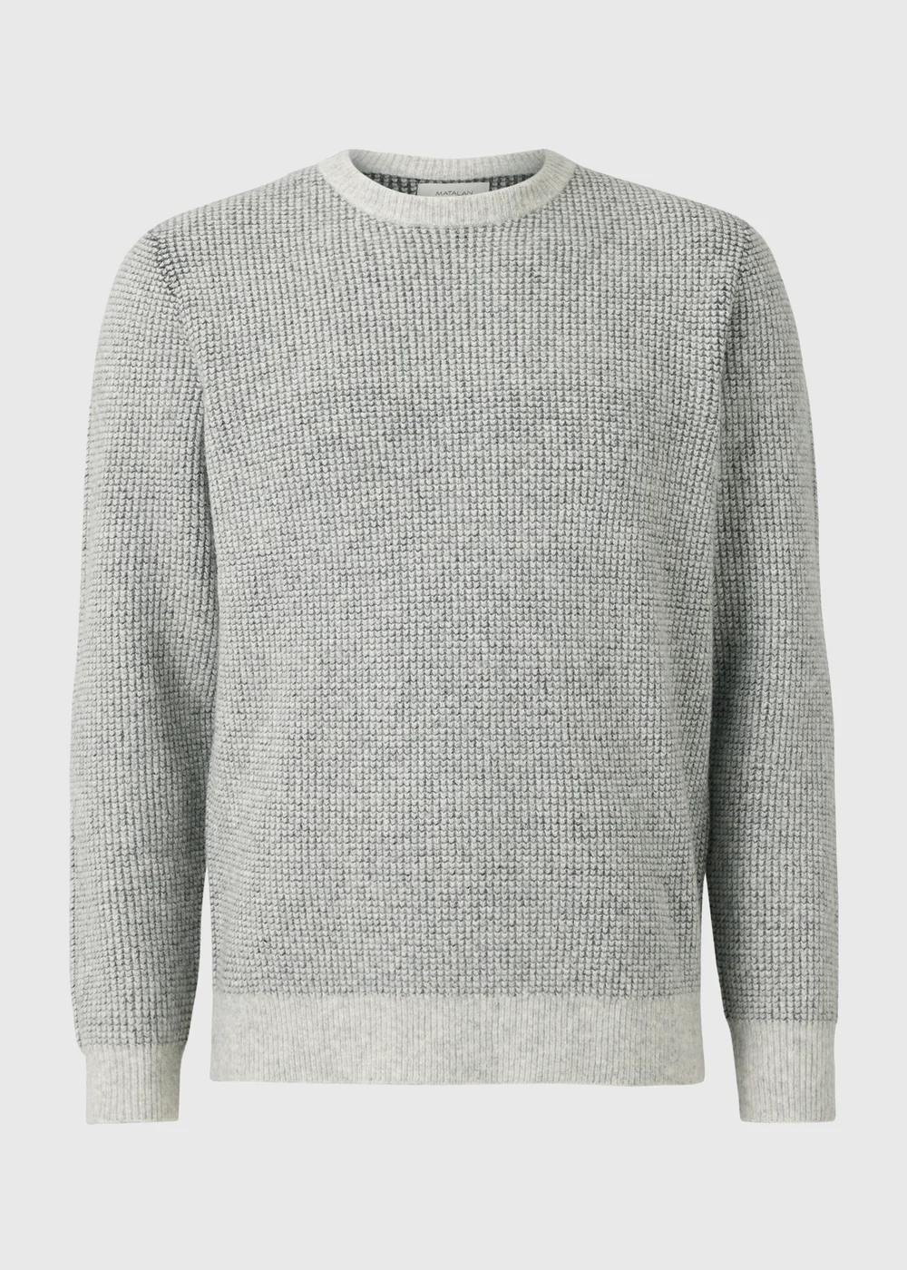 Grey Textured Jumper - S Image 4
