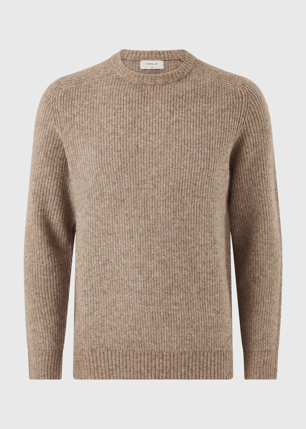 Stone Knitted Ribbed Jumper - S Image 4